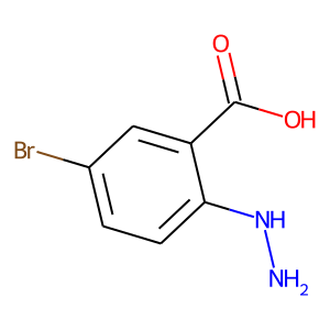 5-Bromo-2-hydrazinobenzoic acid