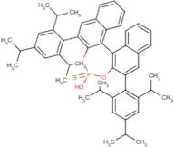 (S)-4-Hydroxy-2,6-bis(2,4,6-triisopropylphenyl)dinaphtho[2,1-d:1',2'-f][1,3,2]dioxaphosphepine 4-s…