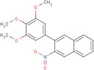 2-Nitro-3-(3,4,5-trimethoxyphenyl)naphthalene