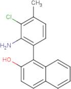 1-(2-Amino-3-chloro-4-methylphenyl)naphthalen-2-ol