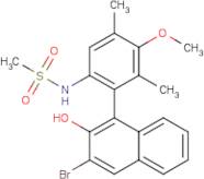 1-(6-(Methylsulfonamido)-3-methoxy-2,4-dimethylphenyl)-3-bromonaphthalen-2-ol