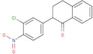 2-(3-Chloro-4-nitrophenyl)-3,4-dihydronaphthalen-1(2H)-one