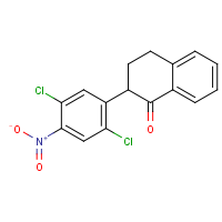 2-(2,5-Dichloro-4-nitrophenyl)-3,4-dihydronaphthalen-1(2H)-one