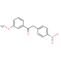 1-(3-Methoxyphenyl)-2-(4-nitrophenyl)ethan-1-one