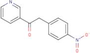 2-(4-Nitrophenyl)-1-(pyridin-3-yl)ethan-1-one