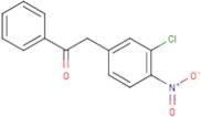 2-(3-Chloro-4-nitrophenyl)-1-phenylethan-1-one