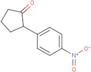 2-(4-Nitrophenyl)cyclopentan-1-one