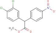 Methyl 2-(4-nitrophenyl)-2-(3,4-dichlorophenyl)acetate