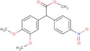 Methyl 2-(4-nitrophenyl)-2-(3,4-dimethoxyphenyl)acetate