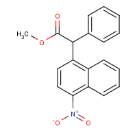 Methyl 2-(4-nitronapthalen-1-yl)-2-phenylacetate