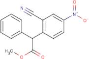 Methyl 2-(2-cyano-4-nitrophenyl)-2-phenylacetate