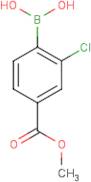 2-Chloro-4-(methoxycarbonyl)benzeneboronic acid