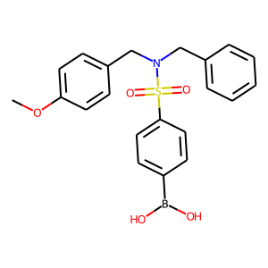 4-[N-Benzyl-N-(4-methoxybenzyl)sulphamoyl]benzeneboronic acid