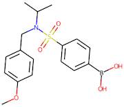 4-[N-Isopropyl-N-(4-methoxybenzyl)sulphamoyl]benzeneboronic acid