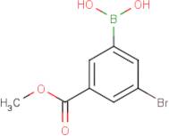 3-Bromo-5-(methoxycarbonyl)benzeneboronic acid