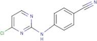 4-n[2(4-Chloropyrimidinyl)]-amino benzonitrile