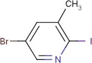 5-Bromo-2-iodo-3-methylpyridine