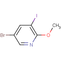 5-Bromo-3-iodo-2-methoxypyridine