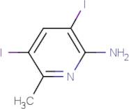 2-Amino-3,5-diiodo-6-methylpyridine
