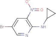 5-Bromo-2-cyclopropylamino-3-nitropyridine