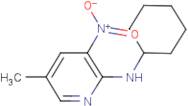 2-Cyclohexylamino-5-methyl-3-nitropyridine