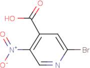 2-Bromo-5-nitroisonicotinic acid