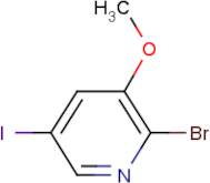 2-Bromo-5-iodo-3-methoxypyridine