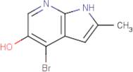 4-Bromo-5-hydroxy-2-methyl-7-azaindole