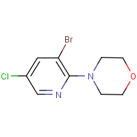 3-Bromo-5-chloro-2-morpholinopyridine