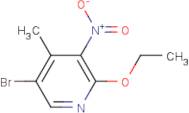 5-Bromo-2-ethoxy-4-methyl-3-nitropyridine