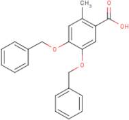 4,5-Dibenzyloxy-2-methylbenzoic acid