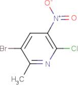 5-Bromo-2-chloro-6-methyl-3-nitropyridine