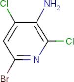 3-Amino-6-bromo-2,4-dichloropyridine