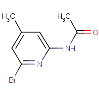 2-acetamido-4-methyl-6-bromopyridine