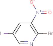 2-Bromo-5-iodo-3-nitropyridine