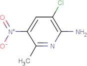 2-Amino-3-chloro-6-methyl-5-nitropyridine