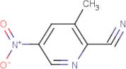 2-Cyano-3-methyl-5-nitropyridine