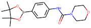 4-{[(Morpholin-4-yl)carbonyl]amino}benzeneboronic acid, pinacol ester