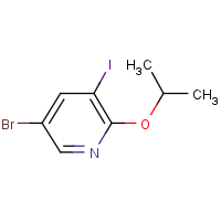 5-Bromo-3-iodo-2-isopropoxypyridine