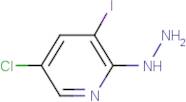 5-Chloro-2-hydrazino-3-iodopyridine