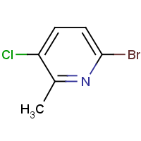 6-Bromo-3-chloro-2-methylpyridine