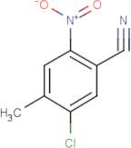 5-Chloro-4-methyl-2-nitrobenzonitrile