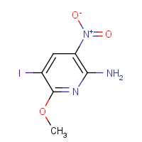 2-Amino-5-iodo-6-methoxy-3-nitropyridine