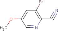 3-Bromo-2-cyano-5-methoxypyridine