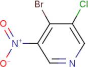 4-Bromo-3-chloro-5-nitropyridine