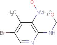 5-Bromo-2-ethylamino-4-methyl-3-nitropyridine