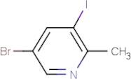 5-Bromo-3-iodo-2-methylpyridine