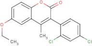 3-(2,4- Dichlorophenyl)- 6- ethoxy-4-methylcoumarin