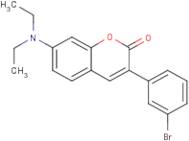 3-(3-Bromophenyl)-7-diethylaminocoumarin
