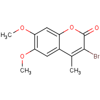 3-Bromo-6,7-diemethoxy-4-methylcoumarin